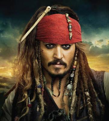 Depp als Pirate Jack Sparrow